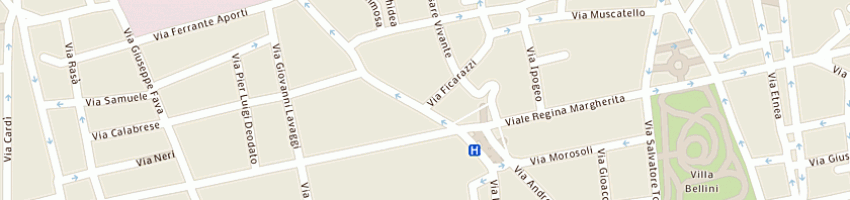 Mappa della impresa cardella rosario a CATANIA