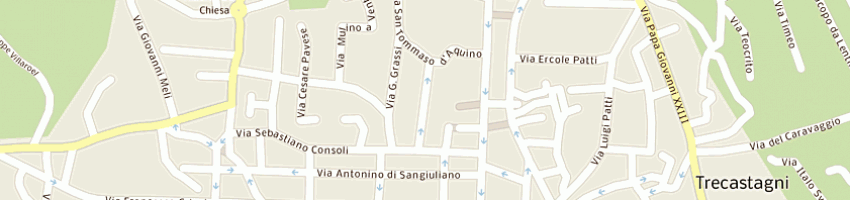 Mappa della impresa direzione didattica statale a TRECASTAGNI