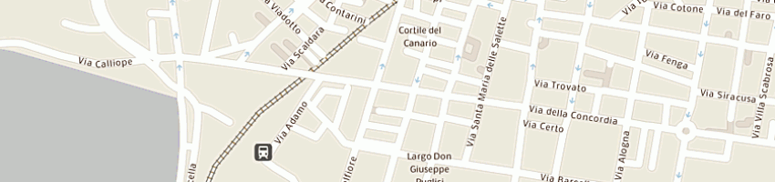 Mappa della impresa del fiume agata a CATANIA