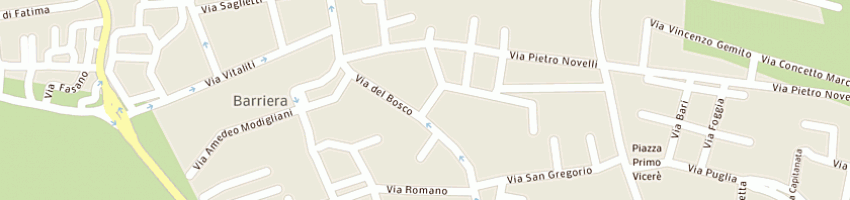 Mappa della impresa villanti alessandra a CATANIA