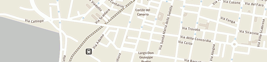 Mappa della impresa pollino vincenzo a CATANIA