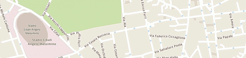 Mappa della impresa farmacia pantano dr antonio a CATANIA