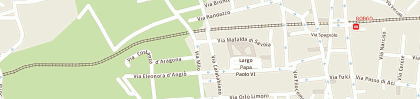 Mappa della impresa scuola di taglio e cucito josephin a CATANIA