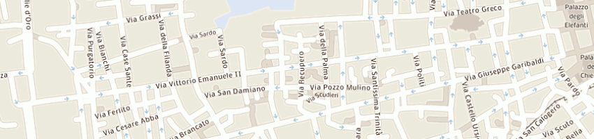 Mappa della impresa oberdan maria a CATANIA