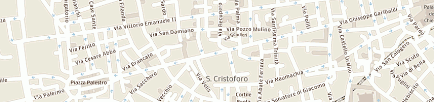 Mappa della impresa gangi graziella a CATANIA
