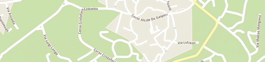 Mappa della impresa alba maurizio a TRECASTAGNI