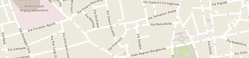 Mappa della impresa phanamed snc a CATANIA