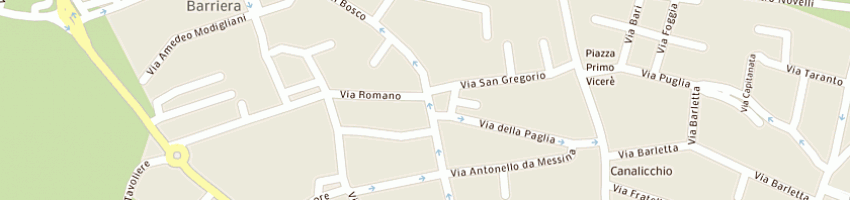 Mappa della impresa puglisi alfio salvatore a CATANIA