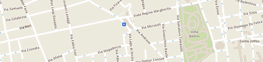 Mappa della impresa conti francesco a CATANIA