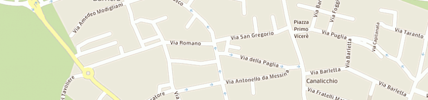 Mappa della impresa riceputo sanfilippo grazia a CATANIA