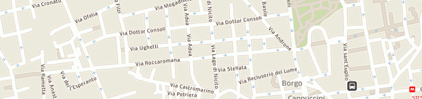Mappa della impresa studio di radiologia prof m scaccianoce srl a CATANIA