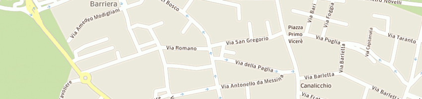 Mappa della impresa spampinato lorenzo a CATANIA