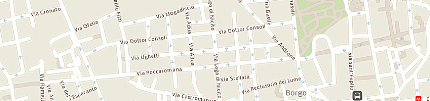 Mappa della impresa city service del rag giuseppe zuccaro e c snc a CATANIA