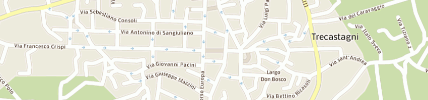 Mappa della impresa studio medico siringo sebastiano a TRECASTAGNI