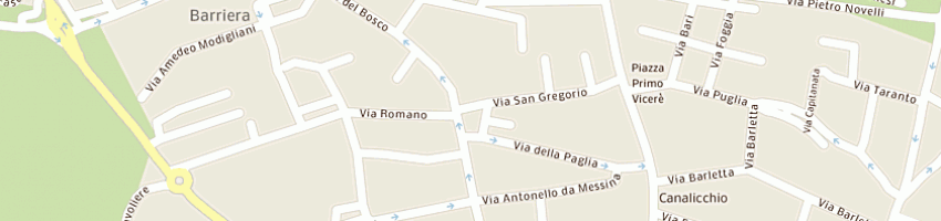 Mappa della impresa pulvirenti giuseppe a CATANIA