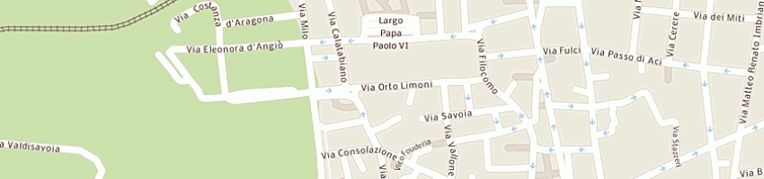 Mappa della impresa gm realty di g di stefano a CATANIA