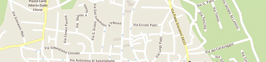 Mappa della impresa messina carmelo a TRECASTAGNI