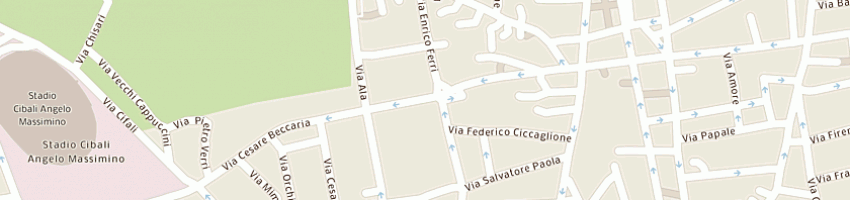 Mappa della impresa marino roberto a CATANIA