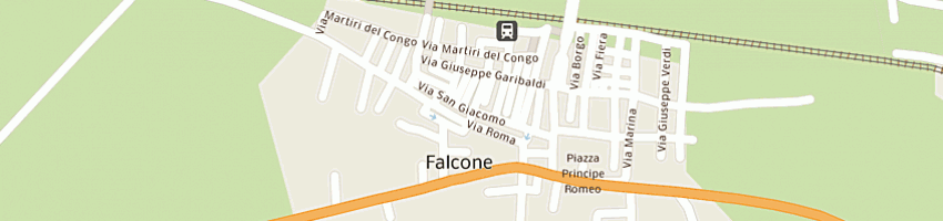 Mappa della impresa squadrito francesco a FALCONE