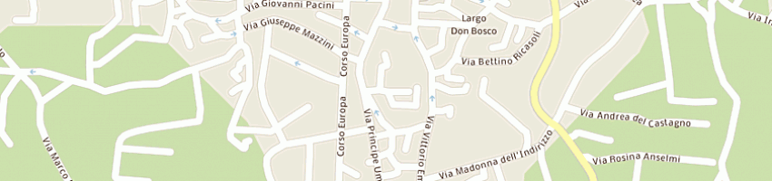 Mappa della impresa piccolo seminario a TRECASTAGNI