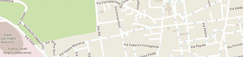 Mappa della impresa autoscuola civello di aidala angela a CATANIA