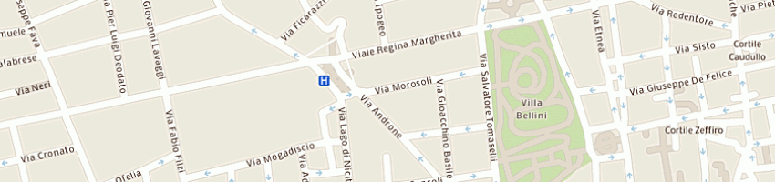 Mappa della impresa cosentino vittoria a CATANIA