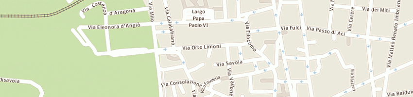 Mappa della impresa licciardello giuseppe a CATANIA
