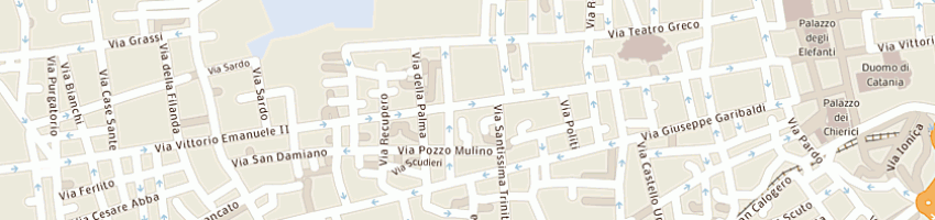 Mappa della impresa osc - ortopedia sanitaria catanese srl a CATANIA