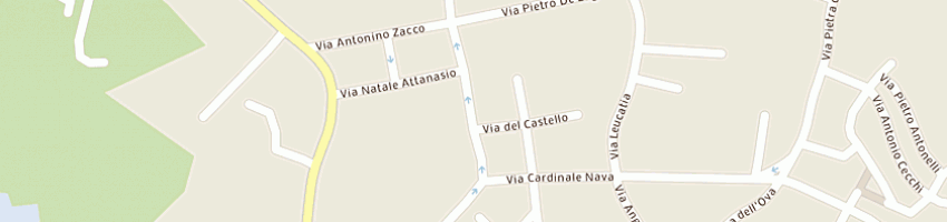 Mappa della impresa farmacia del bosco dott guarnaccia francesco e c snc a CATANIA