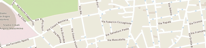 Mappa della impresa studio associato eawiro - consoli a CATANIA