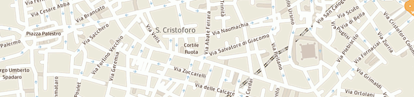 Mappa della impresa abate giovanni a CATANIA