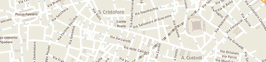 Mappa della impresa unione dei democratici cristiani e dei democratici di centro a CATANIA