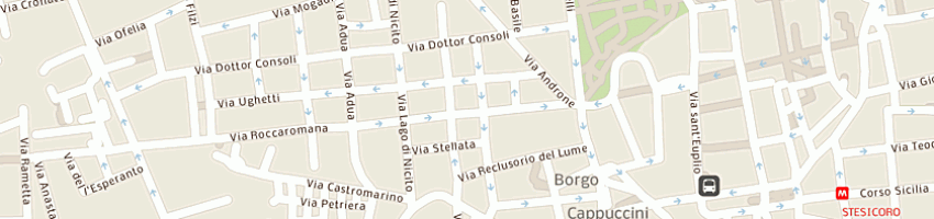 Mappa della impresa palazzo venera a CATANIA