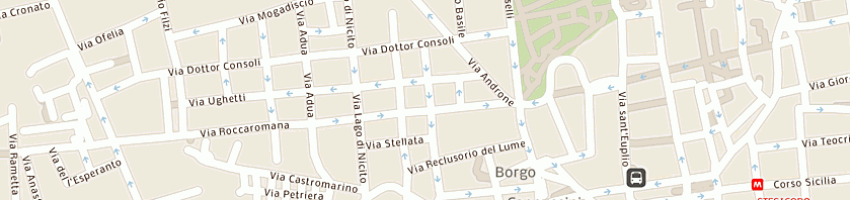 Mappa della impresa tappezzeria di carmelo angelozzi a CATANIA