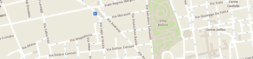 Mappa della impresa bevilacqua carlo a CATANIA