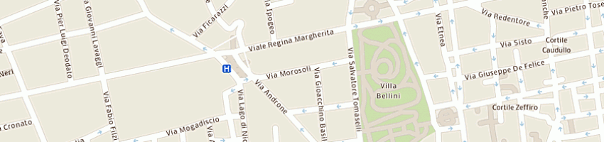 Mappa della impresa questorino elena a CATANIA