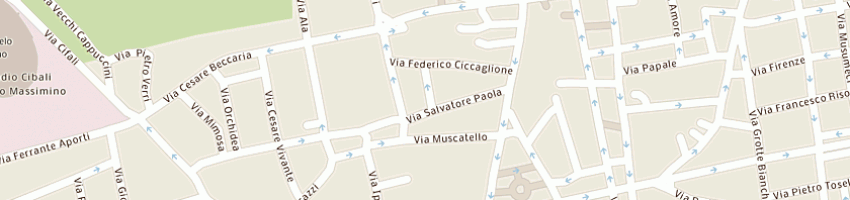 Mappa della impresa salmeri leonardo a CATANIA