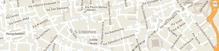 Mappa della impresa cirincione mario a CATANIA