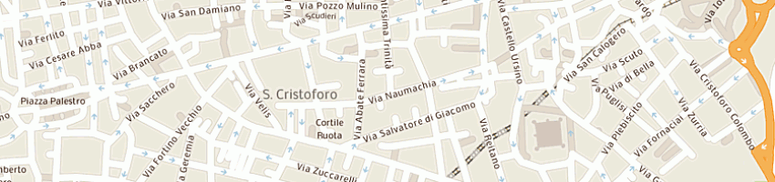 Mappa della impresa litrico pietro a CATANIA