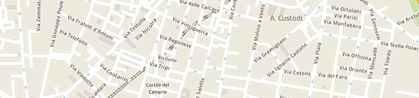 Mappa della impresa giuffrida carmelo a CATANIA