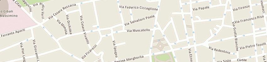 Mappa della impresa barone paolo a CATANIA