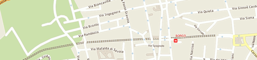 Mappa della impresa cbs production di noce enzo a CATANIA