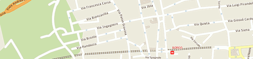 Mappa della impresa strano paolo a CATANIA