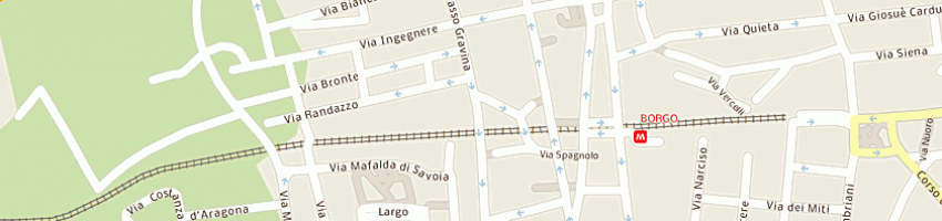 Mappa della impresa pulvirenti francesca a CATANIA