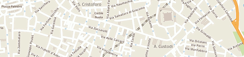 Mappa della impresa ali' ernesto a CATANIA