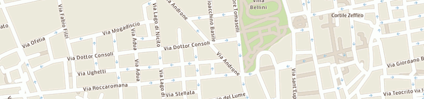 Mappa della impresa floridia arcangelo a CATANIA