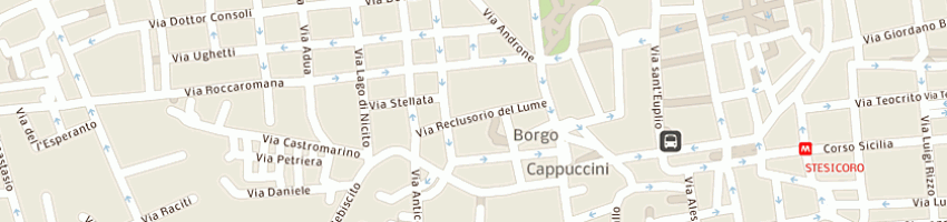 Mappa della impresa studio archgiacomo leone a CATANIA