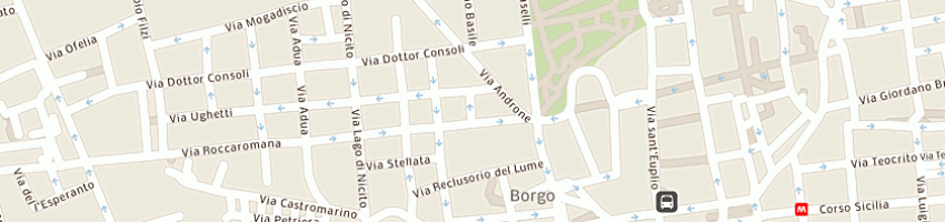 Mappa della impresa amore domenico a CATANIA