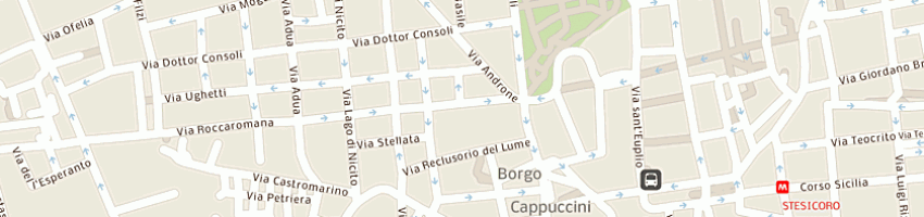 Mappa della impresa calio' giuseppe a CATANIA