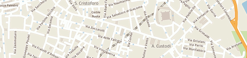 Mappa della impresa unione provinciale agricoltori catania a CATANIA